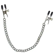 Nippelklammern mit Metallkette Nippelklammern mit Metallkette