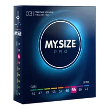 Kondome „MY.SIZE pro 64 mm“ allergenarm Kondome „MY.SIZE pro 64 mm“ allergenarm
