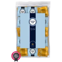 Kondome „53 mm“, transparent, hauchdünn, feucht Kondome „53 mm“, transparent, hauchdünn, feucht