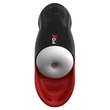 Masturbator „Fap-O-Matic Pro" mit Vibro-Hodenstimulator Masturbator „Fap-O-Matic Pro" mit Vibro-Hodenstimulator