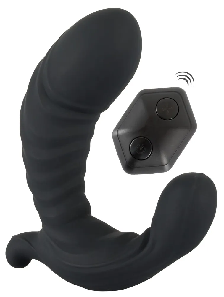 Vibrator „G-&P-Spot“ zum Aufpumpen, mit Fernbedienung Vibrator „G-&P-Spot“ zum Aufpumpen, mit Fernbedienung