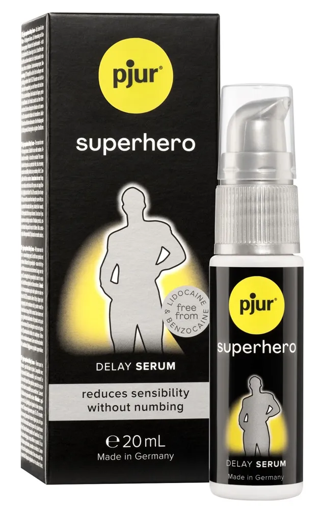Verzögerungsspray „Superhero Delay Serum“, konzentriert Verzögerungsspray „Superhero Delay Serum“, konzentriert