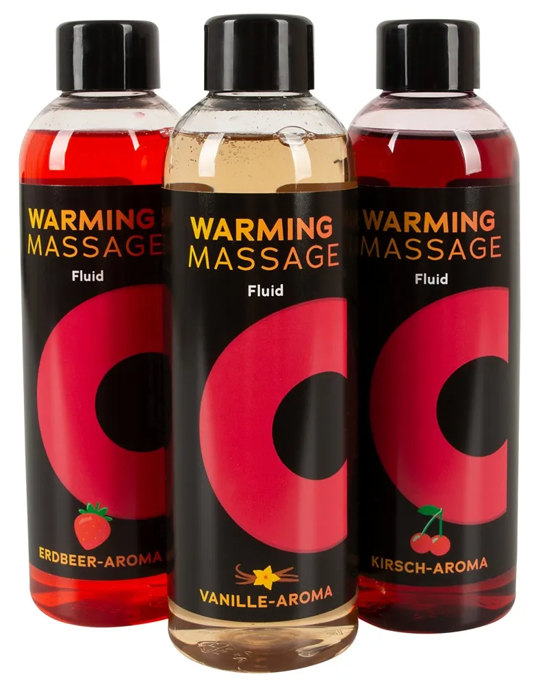 3-teiliges Massagegel-Set „Warming Massage“ 3-teiliges Massagegel-Set „Warming Massage“