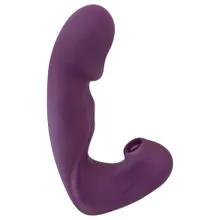 Vibrator „4 Function“ mit Klopf-Funktion und Klitoris-Sauger Vibrator „4 Function“ mit Klopf-Funktion und Klitoris-Sauger