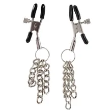 Nippelklammern „Nipple Clamps“ mit Metallketten Nippelklammern „Nipple Clamps“ mit Metallketten