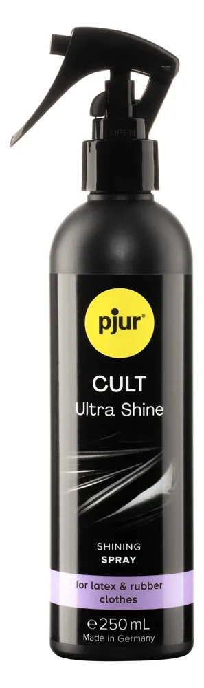 Latex-Pflegespray „CULT Ultra Shine“ mit ultrafeinem Sprühfilm Latex-Pflegespray „CULT Ultra Shine“ mit ultrafeinem Sprühfilm