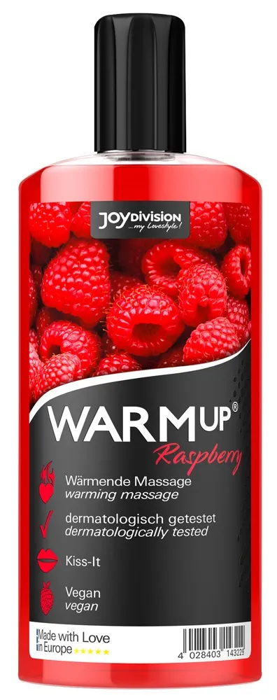 Massageliquid „WARMup“ mit Wärme-Effekt Massageliquid „WARMup“ mit Wärme-Effekt