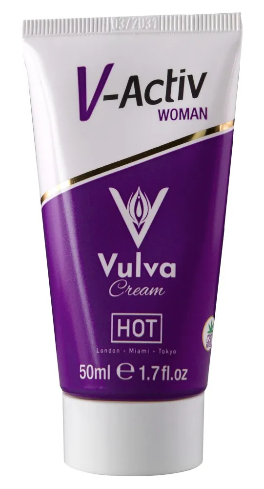 Stimulationscreme „V-Activ Vulva Cream“ mit CBD Stimulationscreme „V-Activ Vulva Cream“ mit CBD