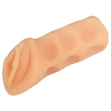 Masturbator „Brunette Mini“ mit Reizrillen Masturbator „Brunette Mini“ mit Reizrillen