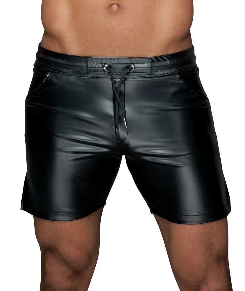 Shorts „Missbehaved“ im Powerwetlook Shorts „Missbehaved“ im Powerwetlook