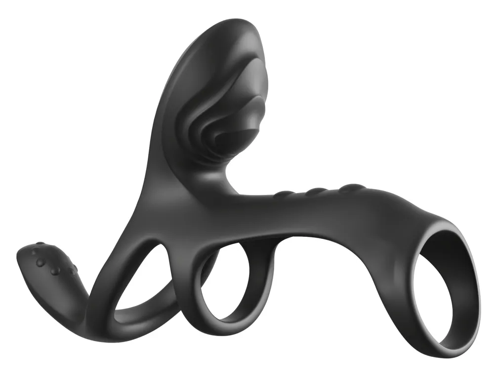 Penismanschette „Ultimate Couples Cage Max“ mit 3-fach-Vibration Penismanschette „Ultimate Couples Cage Max“ mit 3-fach-Vibration