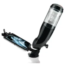 Masturbator „Mega-Bator Ass“ mit Tablet-Halterung und Saugfuß Masturbator „Mega-Bator Ass“ mit Tablet-Halterung und Saugfuß