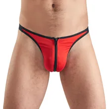 String mit Reißverschluss String mit Reißverschluss