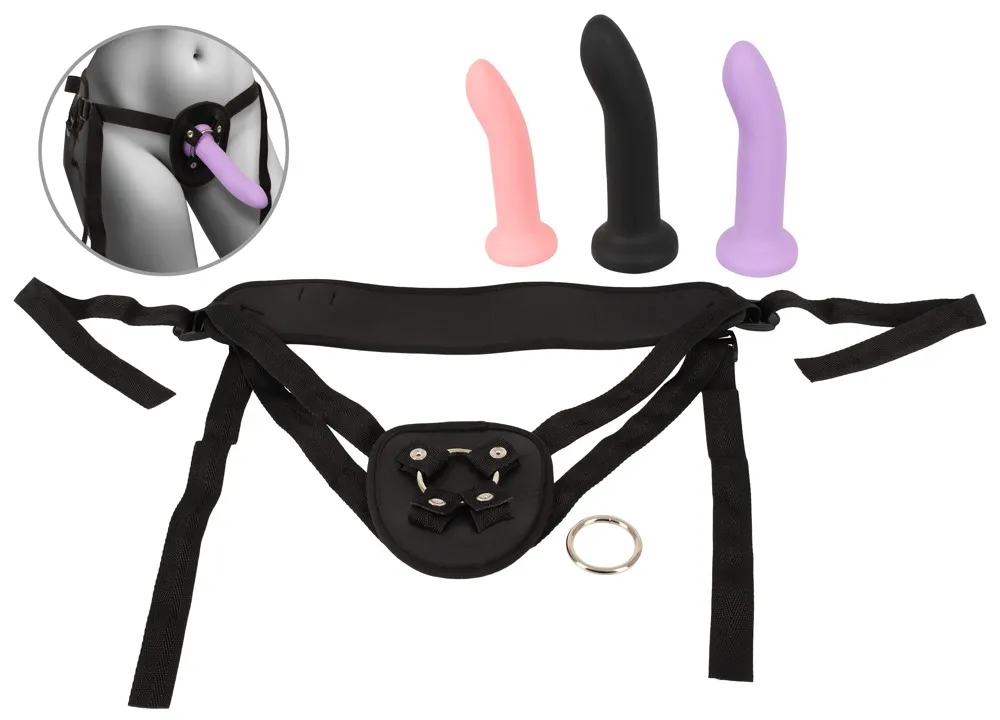 4-teiliges Strap-on-Set 4-teiliges Strap-on-Set