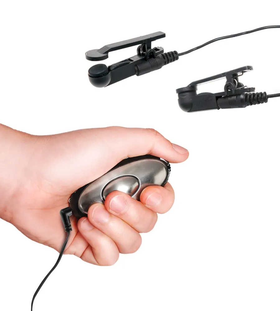 Nippelklammern „Shock Therapy Nipple Clamps“, mit E-Stimulation Nippelklammern „Shock Therapy Nipple Clamps“, mit E-Stimulation