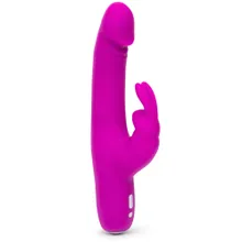 Rabbitvibrator „Realistic Slim“ mit 12 Vibrationsmodi und 2 Motoren, 24 cm Rabbitvibrator „Realistic Slim“ mit 12 Vibrationsmodi und 2 Motoren, 24 cm