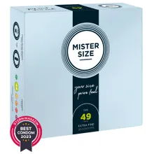 Kondome „49 mm“, transparent, hauchdünn, feucht Kondome „49 mm“, transparent, hauchdünn, feucht