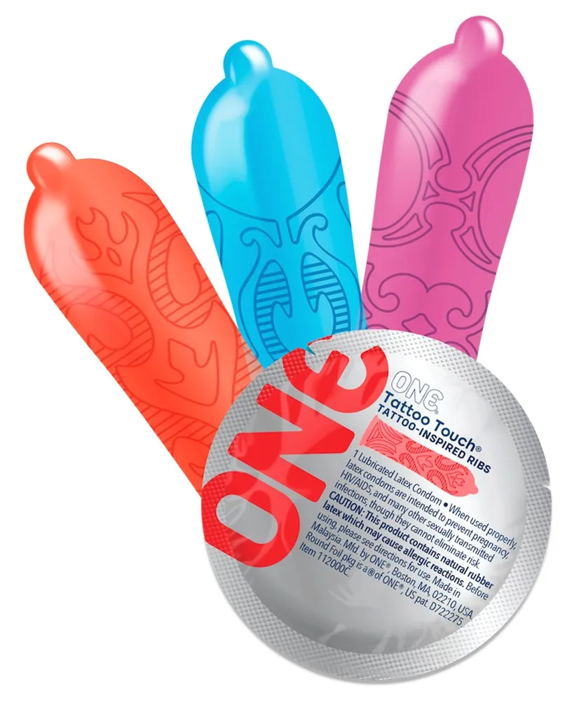 Kondome „Tattoo Touch“ mit spürbaren Strukturen Kondome „Tattoo Touch“ mit spürbaren Strukturen