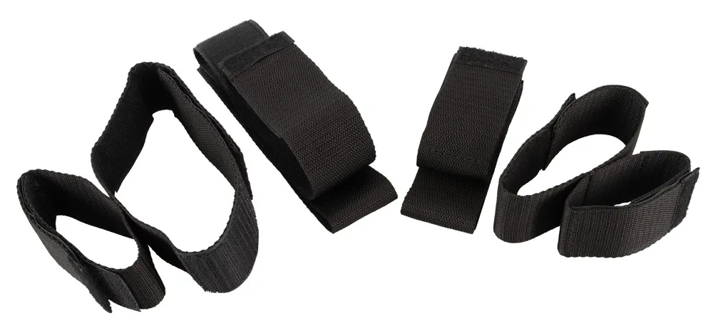 4-teiliges Fessel-Set „Bad Kitty Arm & Leg Restraints“ mit Klettverschluss 4-teiliges Fessel-Set „Bad Kitty Arm & Leg Restraints“ mit Klettverschluss