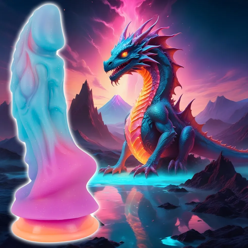 Dildo „Mystic Dragon“ mit Saugfuß Dildo „Mystic Dragon“ mit Saugfuß