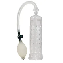 Penispumpe „Horny Dots“, 19,5 cm, mit Pumpball Penispumpe „Horny Dots“, 19,5 cm, mit Pumpball