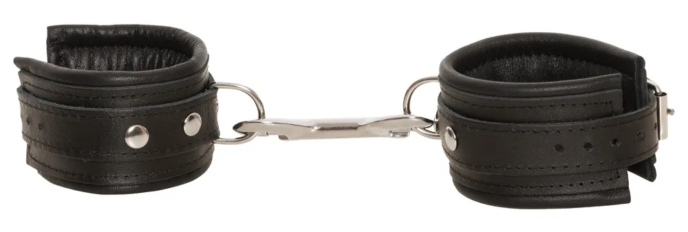 Handfessel aus Leder, weich gepolstert, für schmale Handgelenke Handfessel aus Leder, weich gepolstert, für schmale Handgelenke