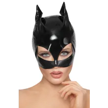 Kopfmaske aus Lack im Cat-Look Kopfmaske aus Lack im Cat-Look