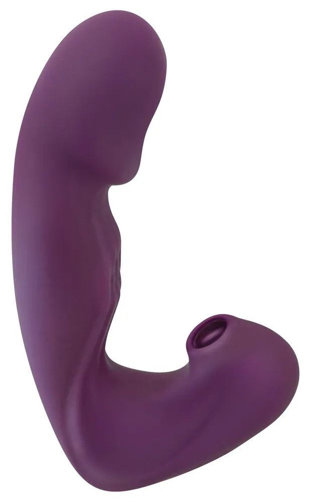 Vibrator „4 Function“ mit Klopf-Funktion und Klitoris-Sauger Vibrator „4 Function“ mit Klopf-Funktion und Klitoris-Sauger