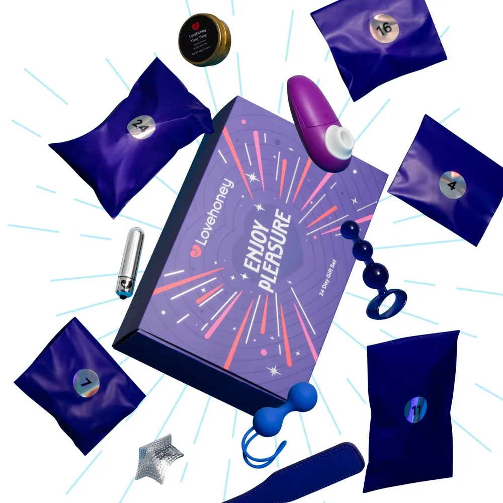 Erotik-Adventskalender „Enjoy Pleasure“ inklusive Womanizer Mini 2 Erotik-Adventskalender „Enjoy Pleasure“ inklusive Womanizer Mini 2