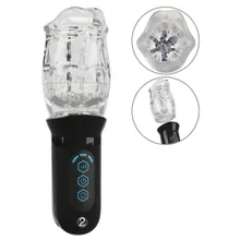 Masturbator mit rotierendem Super Soft Sleeve-Cup Masturbator mit rotierendem Super Soft Sleeve-Cup