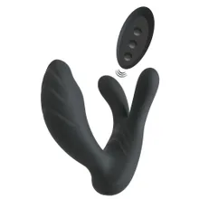 Vibrator „RC G-&P-Spot“ mit Klitoris-/Hodenstimulator Vibrator „RC G-&P-Spot“ mit Klitoris-/Hodenstimulator