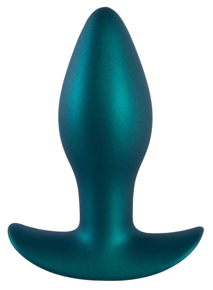 Analplug „Metallic“ aus Silikon Analplug „Metallic“ aus Silikon