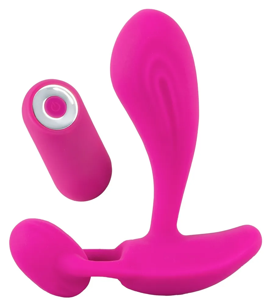 „RC C- & G-Spot Vibrator“ mit Fernbedienung, 10 Vibrationsmodi „RC C- & G-Spot Vibrator“ mit Fernbedienung, 10 Vibrationsmodi