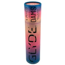 Lecktücher „GLYDE Dams Mix“, 4 Stück Lecktücher „GLYDE Dams Mix“, 4 Stück