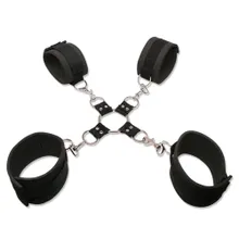 Fessel-Kreuz „Extreme Hogtie-Kit“, gepolstert Fessel-Kreuz „Extreme Hogtie-Kit“, gepolstert