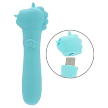 Minivibrator mit USB-Stecker unter’m Einhorn-Köpfchen Minivibrator mit USB-Stecker unter’m Einhorn-Köpfchen