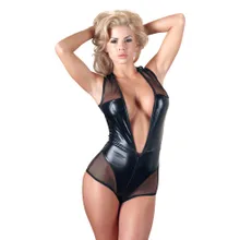 Body im trendigen Material-Mix Body im trendigen Material-Mix