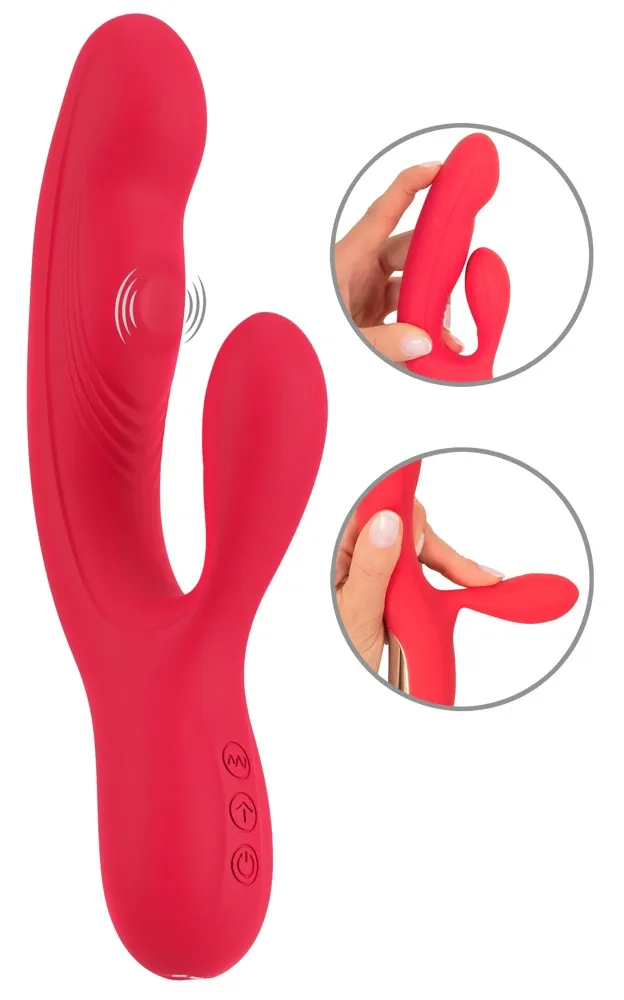 Rabbitvibrator mit Klopf-Funktion Rabbitvibrator mit Klopf-Funktion