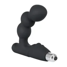 Prostatavibrator „Bead-Shaped Prostate Stimulator“, 14 cm, mit 3 Kugeln Prostatavibrator „Bead-Shaped Prostate Stimulator“, 14 cm, mit 3 Kugeln