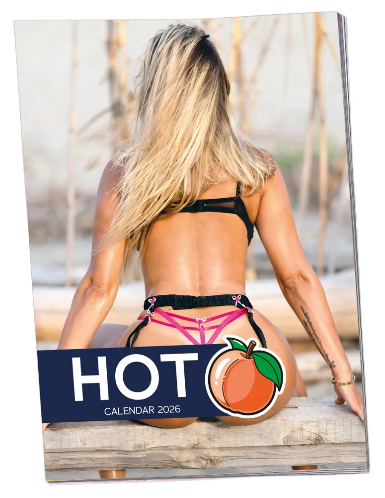Pin-up Kalender „Hot Ass 2026“ in Farbe und im Großformat Pin-up Kalender „Hot Ass 2026“ in Farbe und im Großformat