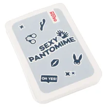 Ratespiel „Sexy Pantomime“ für mind. 2 Spieler:innen Ratespiel „Sexy Pantomime“ für mind. 2 Spieler:innen