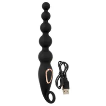Analvibrator „Anal Beads with Vibration“ mit flexibler Kugelspitze Analvibrator „Anal Beads with Vibration“ mit flexibler Kugelspitze