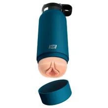 Masturbator „Fuck Flask Private Pleaser“ in neutraler Trinkflaschen-Optik Masturbator „Fuck Flask Private Pleaser“ in neutraler Trinkflaschen-Optik