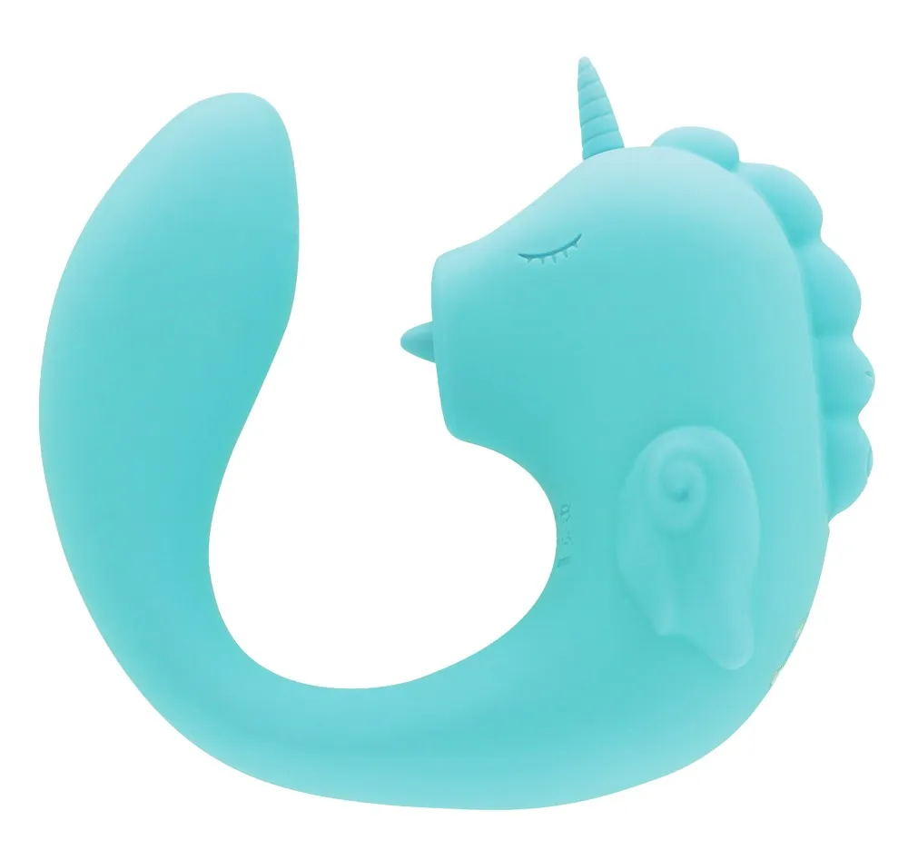 Vibrator „C-Horse Ocean Peak“ mit Klitoris-Stimulator Vibrator „C-Horse Ocean Peak“ mit Klitoris-Stimulator