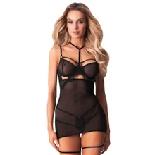 Negligé „Arrowel“ mit Bügel-Cups Negligé „Arrowel“ mit Bügel-Cups