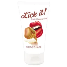 Gel "Erotic Massage Gel Chocolate“ mit Schokoladen-Aroma Gel "Erotic Massage Gel Chocolate“ mit Schokoladen-Aroma