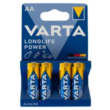 Varta Mignon-Batterien, AA, 4er-Set Varta Mignon-Batterien, AA, 4er-Set