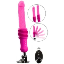 Stoßvibrator „RC Warming Fucking Machine“ mit abnehmbarem Saugfuß Stoßvibrator „RC Warming Fucking Machine“ mit abnehmbarem Saugfuß
