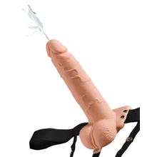 Umschnalldildo „Hollow Strap-on Squirting“ mit Spritzfunktion Umschnalldildo „Hollow Strap-on Squirting“ mit Spritzfunktion