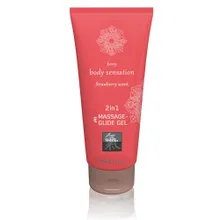 Massage- und Gleitgel „2in1 Strawberry Scent“ Massage- und Gleitgel „2in1 Strawberry Scent“